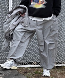 kutir | ナイロンスノーカーゴパンツ(セットアップ着用可)(カーゴパンツ)