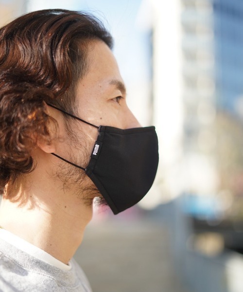 PUMA（プーマ）の「【PUMA】プーマ プーマフェイスマスク3.0（マスク・メンズ・ブラック・フリー）」の2枚目の写真