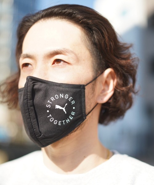 PUMA（プーマ）の「【PUMA】プーマ プーマフェイスマスク3.0（マスク・メンズ・ブラック・フリー）」の3枚目の写真