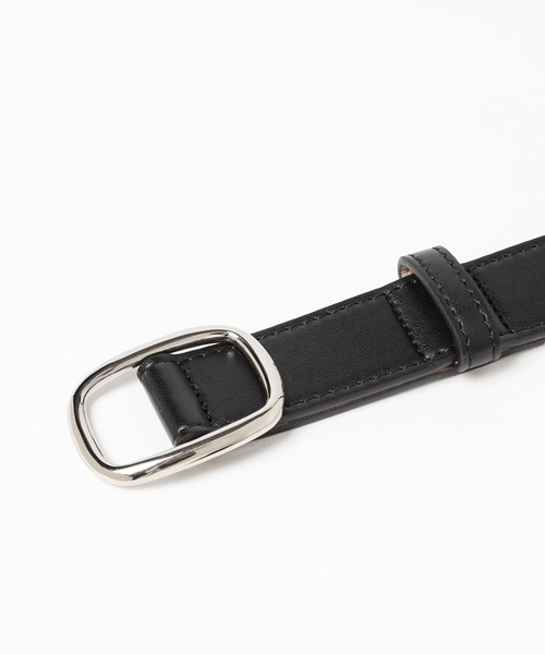 Heather（ヘザー）の「スクエアバックルベルト　189674（ベルト・レディース・ブラウン/ブラック・ONE SIZE）」の11枚目の写真