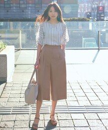 ANY SIS（エニィスィス）の「【洗える】エアリーワイド クロップド パンツ（その他パンツ・レディース）」