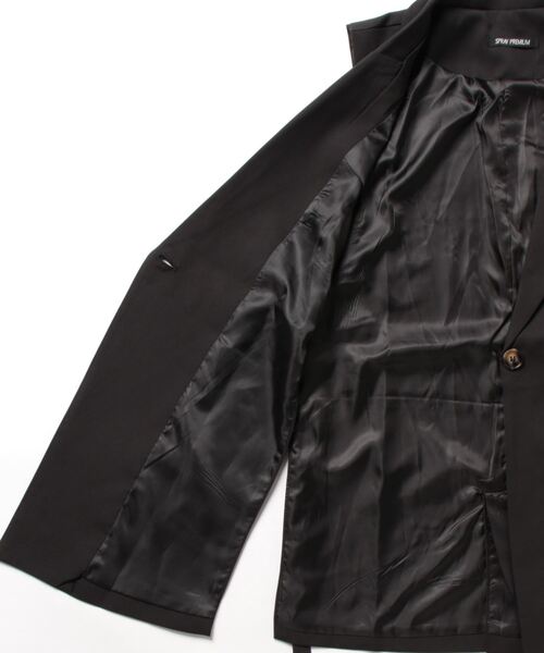 SpRay(スプレイ)の「サイドベルトテーラードジレ(ベスト・レディース・ブラック/グレイッシュベージュ/オフホワイト・FREE)」の5枚目の写真