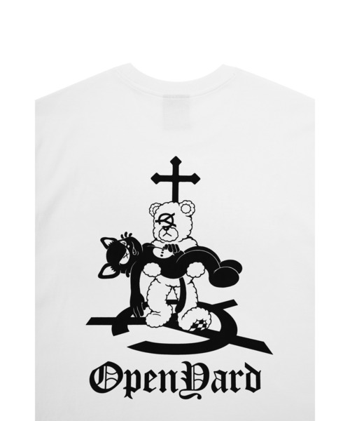 OY(オーワイ)の「『OY/オーワイ』PIETA ODOLLY T/オードリー ブラックキャット 猫グラフィック Tシャツ 半袖 カットソー(Tシャツ/カットソー・メンズ・ブラック/ホワイト・M/L)」の5枚目の写真
