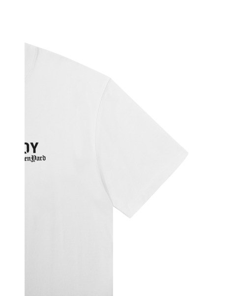 OY(オーワイ)の「『OY/オーワイ』PIETA ODOLLY T/オードリー ブラックキャット 猫グラフィック Tシャツ 半袖 カットソー(Tシャツ/カットソー・メンズ・ブラック/ホワイト・M/L)」の6枚目の写真