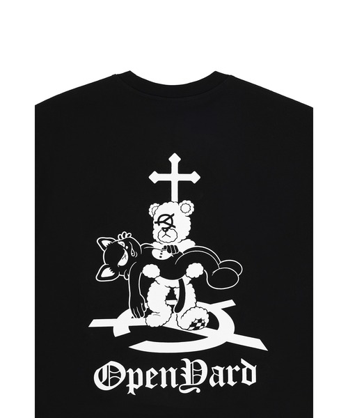 OY(オーワイ)の「『OY/オーワイ』PIETA ODOLLY T/オードリー ブラックキャット 猫グラフィック Tシャツ 半袖 カットソー(Tシャツ/カットソー・メンズ・ブラック/ホワイト・M/L)」の11枚目の写真