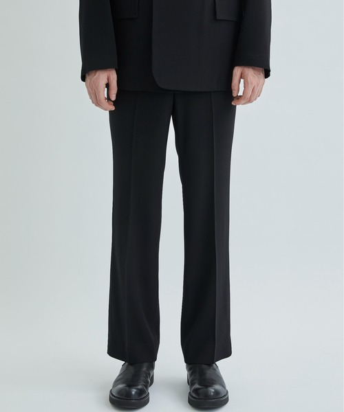 city(シティ)の「GEORGETTE STRAIGHT SLACKS(スラックス・メンズ・ブラック/ライトグレー/ライトブルーグレー・2/3/1)」の2枚目の写真