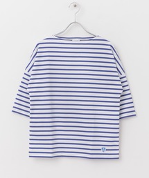 ORCIVAL BOATNECK HALF-SLEEVE PULLOVER