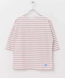 ORCIVAL　BOATNECK HALF-SLEEVE PULLOVER