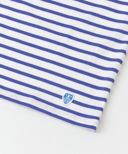ORCIVAL(オーシバル)の「ORCIVAL BOATNECK HALF-SLEEVE PULLOVER(Tシャツ/カットソー・レディース・ブルー系その他/ピンク系その他/イエロー系その他/ベージュ系その他・1)」の9枚目の写真