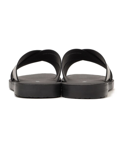 SHIPS any（シップス エニィ）の「SHIPS any: カウレザー クロス ストラップ サンダル◇（サンダル・メンズ・ブラック・41/40/42/43）」の5枚目の写真