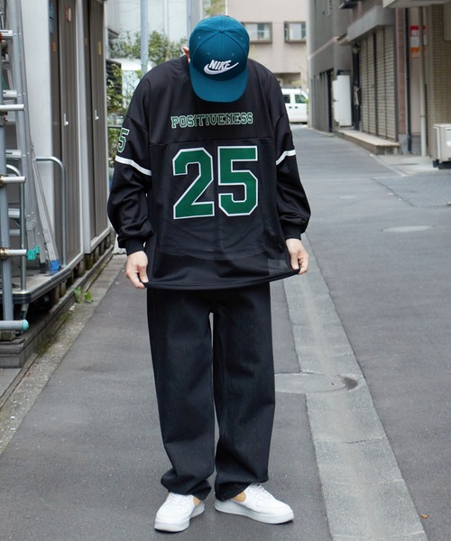 NO NEED（ノーニード）の「メッシュナンバリングゲームシャツ