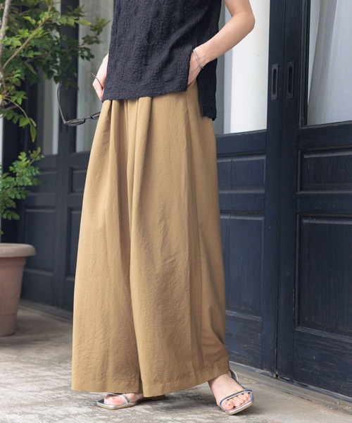 LEPSIM（レプシィム）の「ギャザータックパンツ　178128（その他パンツ・レディース・ブラック/カーキブラウン/アイボリー・FREE）」の17枚目の写真