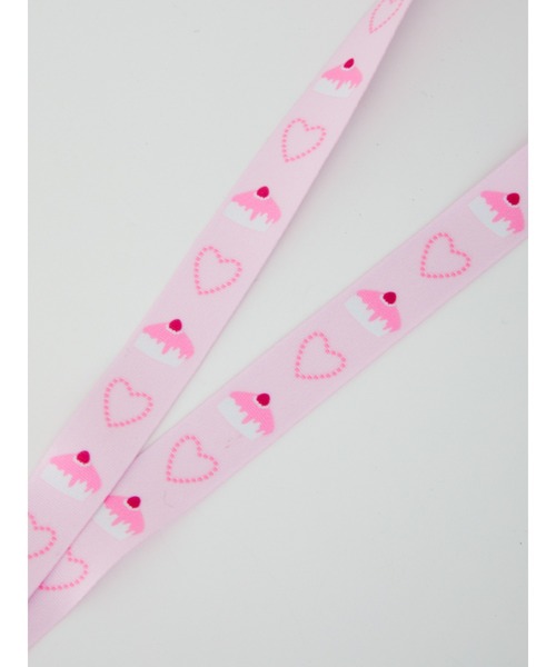 Ank Rouge(アンクルージュ)の「ケーキハートネックストラップ(その他雑貨・レディース・ブラック/ピンク・FREE)」の6枚目の写真