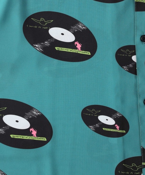 （What it isNt）ART BY MARKGONZALES（ワットイットイズント）の「【(What it isNt)】総柄ストレッチシャツ（シャツ/ブラウス・メンズ・ワイン/グリーン/ブラック・L/M/XL）」の10枚目の写真