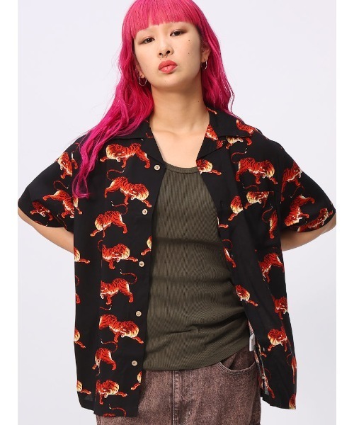 セール】【WEB限定・ユニセックス】 レーヨン100％ 半袖 アロハシャツ