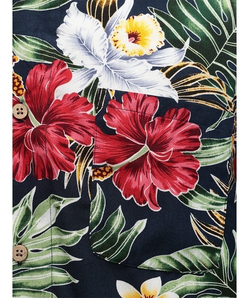 セール】【WEB限定・ユニセックス】 レーヨン100％ 半袖 アロハシャツ