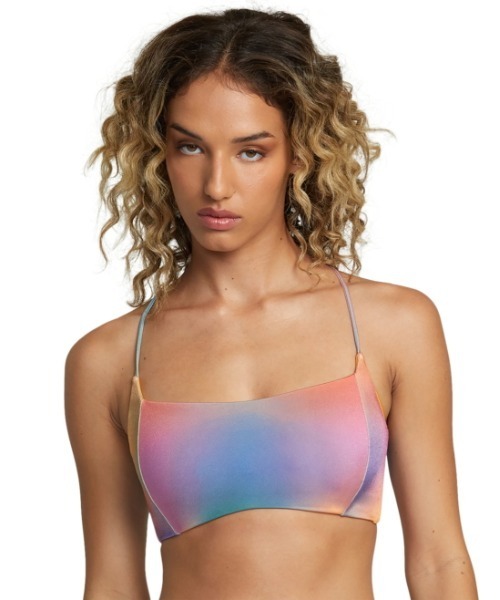 RVCA（ルーカ）の「RVCA レディース 【ROSE MACHADO】 SUNSET SEAMED CRS BK SHIMMER ビキニ