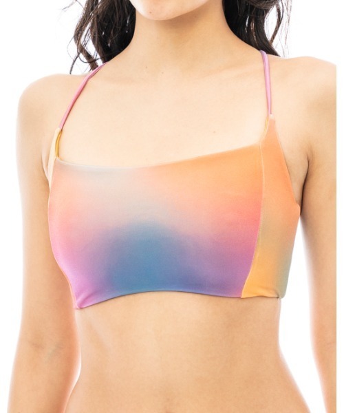 RVCA（ルーカ）の「RVCA レディース 【ROSE MACHADO】 SUNSET SEAMED CRS BK SHIMMER ビキニ