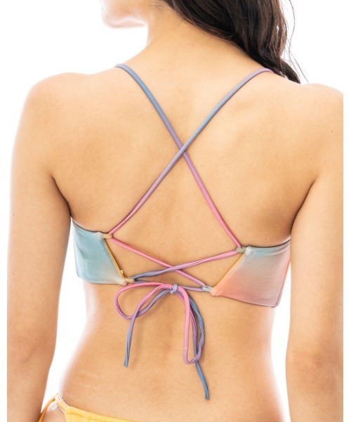 RVCA（ルーカ）の「RVCA レディース 【ROSE MACHADO】 SUNSET SEAMED CRS BK SHIMMER ビキニ