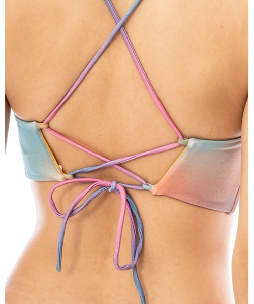 RVCA（ルーカ）の「RVCA レディース 【ROSE MACHADO】 SUNSET SEAMED CRS BK SHIMMER ビキニ