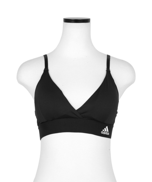 adidas（アディダス）の「adidas アディダス ノンワイヤーブラジャー レディース（ブラジャー・レディース・ピンク/グレー/ブラック/パープル/ブラック系その他/サーモンピンク/ブルー/ブラウン/グレー系その他/ブルー系その他/ベージュ系その他・X-LARGE/MEDIUM/LARGE/SMALL）」の3枚目の写真