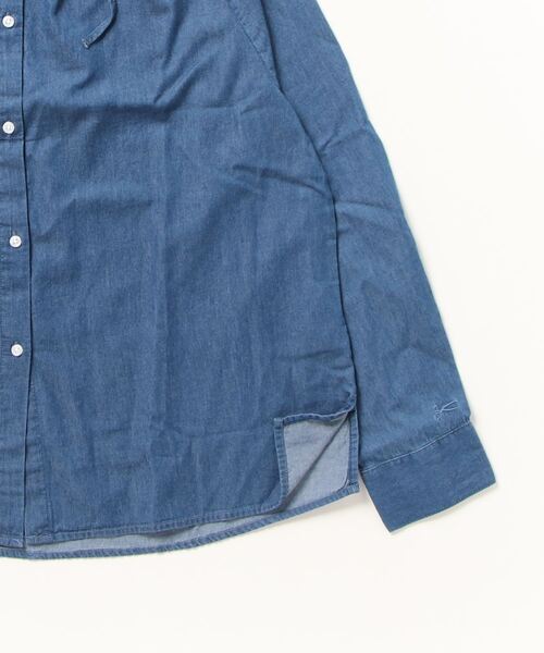 DENHAM（デンハム）の「DENHAM/デンハム/PAMELA SHIRT IC（シャツ/ブラウス・レディース・ブルー・L/M）」の3枚目の写真