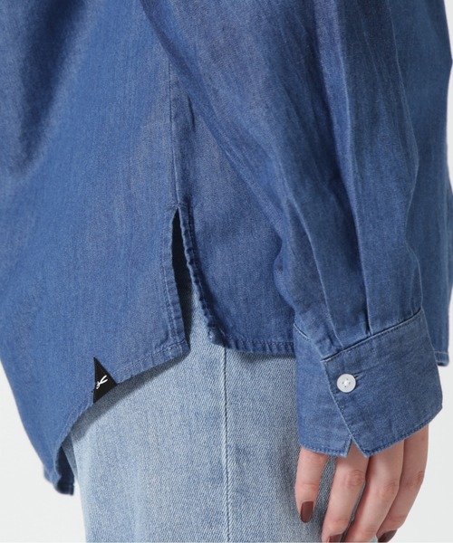 DENHAM（デンハム）の「DENHAM/デンハム/PAMELA SHIRT IC（シャツ/ブラウス・レディース・ブルー・L/M）」の9枚目の写真