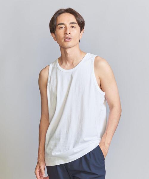 BEAUTY&YOUTH UNITED ARROWS（ビューティーアンドユースユナイテッドアローズ）の「KOUKIN タンクトップ ‐抗菌・防臭‐（タンクトップ・メンズ・グレー/ブラック/ホワイト・L/M/XL/S）」の11枚目の写真