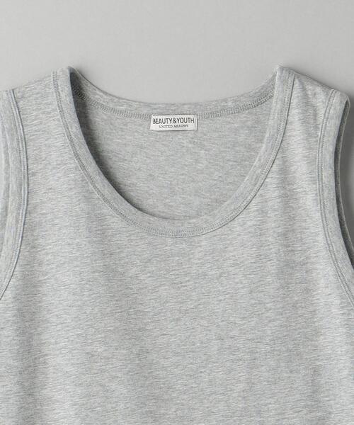 BEAUTY&YOUTH UNITED ARROWS（ビューティーアンドユースユナイテッドアローズ）の「KOUKIN タンクトップ ‐抗菌・防臭‐（タンクトップ・メンズ・グレー/ブラック/ホワイト・L/M/XL/S）」の19枚目の写真