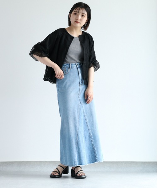 cepo(セポ)の「メランジ シンプルタンクトップ(タンクトップ・レディース・ブラウン/グレー/ベージュ・M)」の20枚目の写真