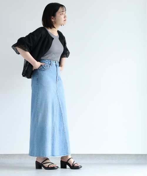 cepo(セポ)の「メランジ シンプルタンクトップ(タンクトップ・レディース・ブラウン/グレー/ベージュ・M)」の22枚目の写真