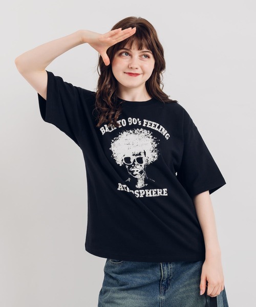 MUHET(ミュエータ)の「アソートTシャツ(Tシャツ/カットソー・レディース・ダークブラウン/ブラック/その他/ライトベージュ・X-LARGE/MEDIUM)」の2枚目の写真