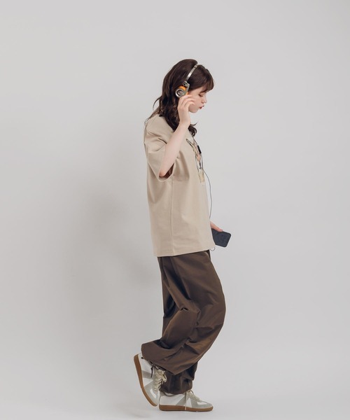 MUHET(ミュエータ)の「アソートTシャツ(Tシャツ/カットソー・レディース・ダークブラウン/ブラック/その他/ライトベージュ・X-LARGE/MEDIUM)」の14枚目の写真