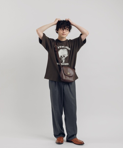 MUHET(ミュエータ)の「アソートTシャツ(Tシャツ/カットソー・レディース・ダークブラウン/ブラック/その他/ライトベージュ・X-LARGE/MEDIUM)」の18枚目の写真