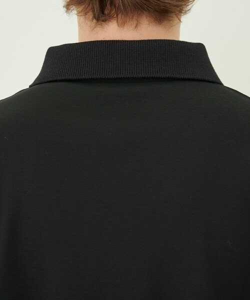 UNITED TOKYO(ユナイテッドトウキョウ)の「テクノラマPOLOシャツ(半袖)(ポロシャツ・メンズ・ブラック/グレー/ライトブルーグレー・1/2)」の4枚目の写真