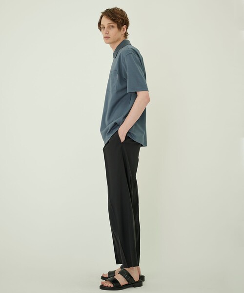 UNITED TOKYO(ユナイテッドトウキョウ)の「テクノラマPOLOシャツ(半袖)(ポロシャツ・メンズ・ブラック/グレー/ライトブルーグレー・1/2)」の6枚目の写真