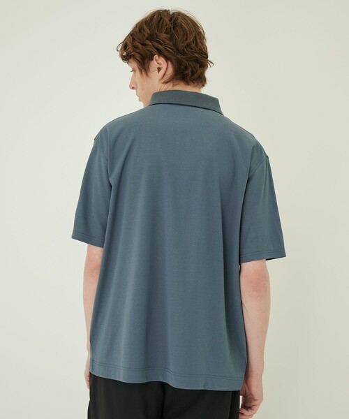 UNITED TOKYO(ユナイテッドトウキョウ)の「テクノラマPOLOシャツ(半袖)(ポロシャツ・メンズ・ブラック/グレー/ライトブルーグレー・1/2)」の9枚目の写真