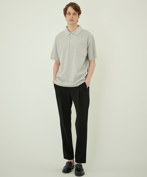 【新品】United Tokyo/ユナイテッドトウキョウ　トップス　ポロシャツ セール】テクノラマポロシャツ（ポロシャツ）｜UNITED TOKYO