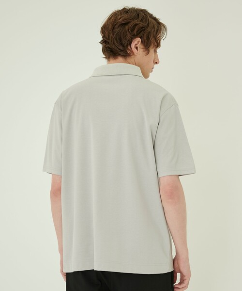 UNITED TOKYO(ユナイテッドトウキョウ)の「テクノラマPOLOシャツ(半袖)(ポロシャツ・メンズ・ブラック/グレー/ライトブルーグレー・1/2)」の21枚目の写真