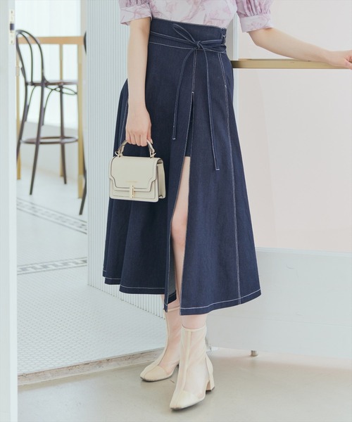 WILLSELECTION（ウィルセレクション）の「スリット入りデニム