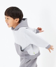 MAKE YOUR DAY | セットアップできるドロップフーディー■80～140cm(スウェット)