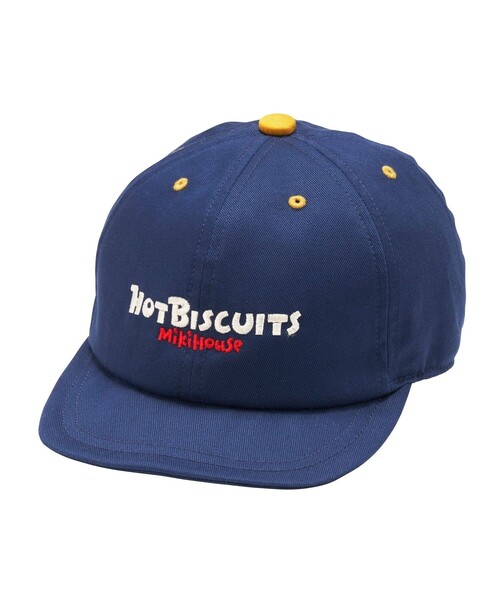 HOT BISCUITS(ホットビスケッツ)の「バイカラー ロゴキャップ(キャップ・キッズ・アイボリー/ネイビー・L(52-54cm)/M(50-52cm)/S(48-50cm)/SS(46-48cm))」の13枚目の写真
