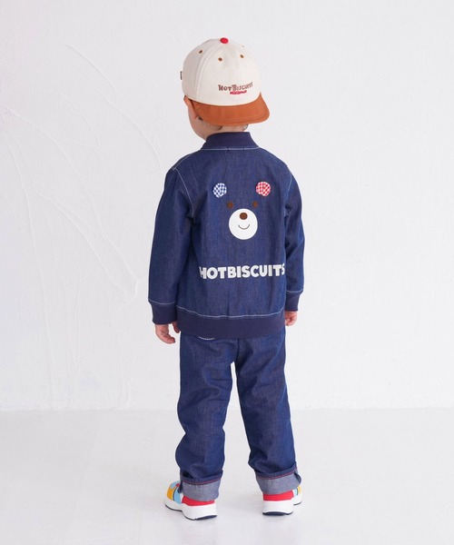 HOT BISCUITS(ホットビスケッツ)の「バイカラー ロゴキャップ(キャップ・キッズ・アイボリー/ネイビー・L(52-54cm)/M(50-52cm)/S(48-50cm)/SS(46-48cm))」の17枚目の写真