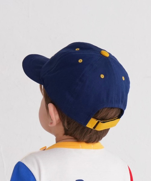 HOT BISCUITS(ホットビスケッツ)の「バイカラー ロゴキャップ(キャップ・キッズ・アイボリー/ネイビー・L(52-54cm)/M(50-52cm)/S(48-50cm)/SS(46-48cm))」の15枚目の写真