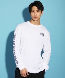 【THE NORTH FACE】日本未発売 L/S SLEEVE HIT GRAPHIC TEE 長袖ロゴカットソー