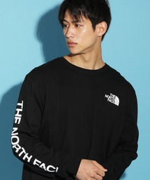 【THE NORTH FACE】日本未発売 L/S SLEEVE HIT GRAPHIC TEE　長袖ロゴカットソー