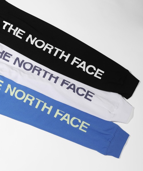 THE NORTH FACE(ザノースフェイス)の「【THE NORTH FACE】日本未発売 L/S SLEEVE HIT GRAPHIC TEE 長袖ロゴカットソー(Tシャツ/カットソー・メンズ・ブラック/ホワイト/ブルー・XL/L/M/S)」の4枚目の写真