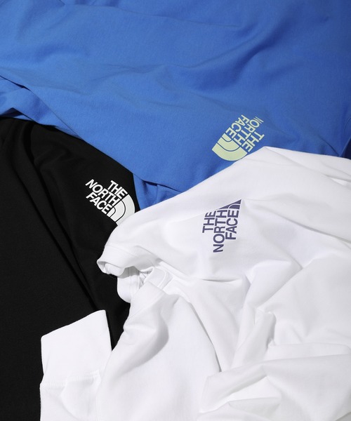 THE NORTH FACE(ザノースフェイス)の「【THE NORTH FACE】日本未発売 L/S SLEEVE HIT GRAPHIC TEE 長袖ロゴカットソー(Tシャツ/カットソー・メンズ・ブラック/ホワイト/ブルー・XL/L/M/S)」の6枚目の写真