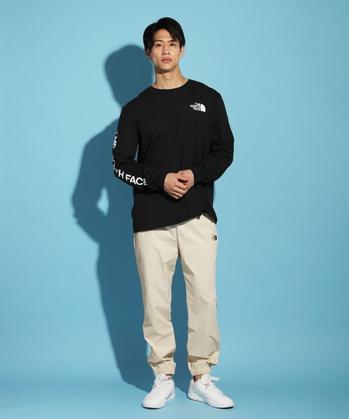 THE NORTH FACE(ザノースフェイス)の「【THE NORTH FACE】日本未発売 L/S SLEEVE HIT GRAPHIC TEE 長袖ロゴカットソー(Tシャツ/カットソー・メンズ・ブラック/ホワイト/ブルー・XL/L/M/S)」の22枚目の写真