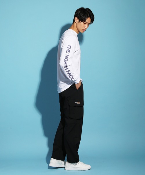 THE NORTH FACE(ザノースフェイス)の「【THE NORTH FACE】日本未発売 L/S SLEEVE HIT GRAPHIC TEE 長袖ロゴカットソー(Tシャツ/カットソー・メンズ・ブラック/ホワイト/ブルー・XL/L/M/S)」の13枚目の写真